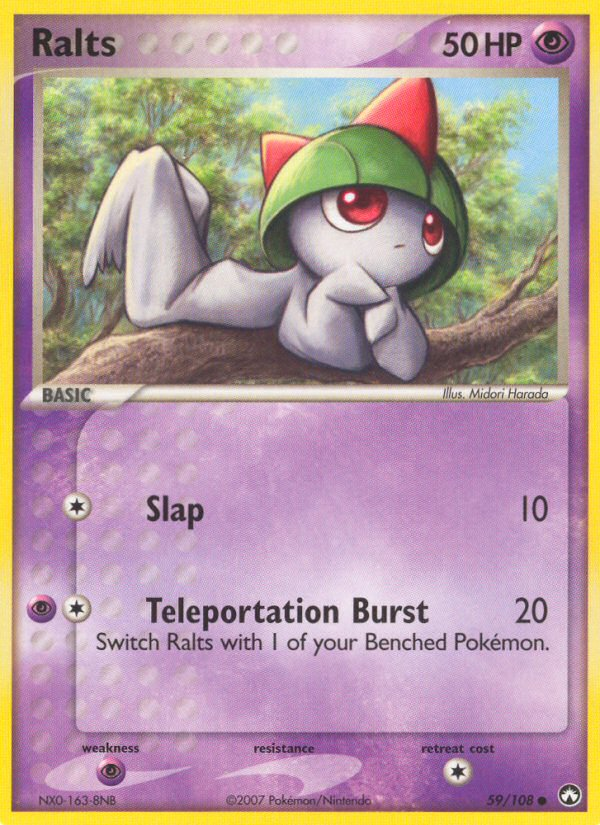 Ralts (59/108) [EX: Power Keepers] | The Gaming-Verse