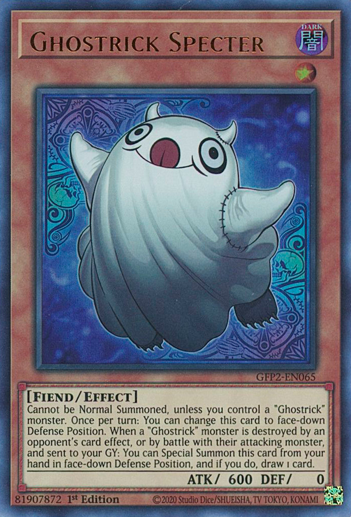 Ghostrick Specter [GFP2-EN065] Ultra Rare | The Gaming-Verse