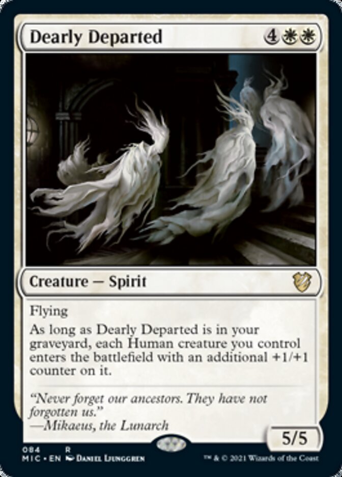 Dearly Departed [Innistrad: Midnight Hunt Commander] | The Gaming-Verse