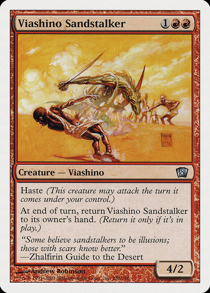 Viashino Sandstalker [Eighth Edition] | The Gaming-Verse