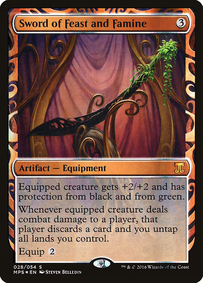 Sword of Feast and Famine [Kaladesh Inventions] | The Gaming-Verse