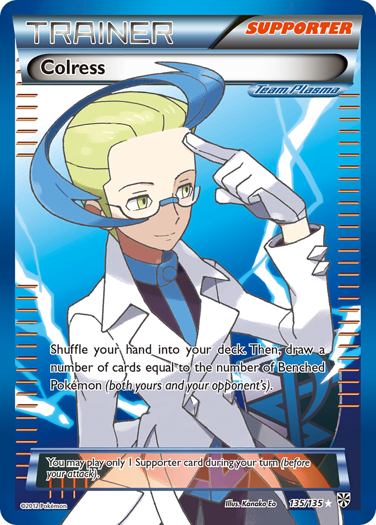 Colress (135/135) [Black & White: Plasma Storm] | The Gaming-Verse