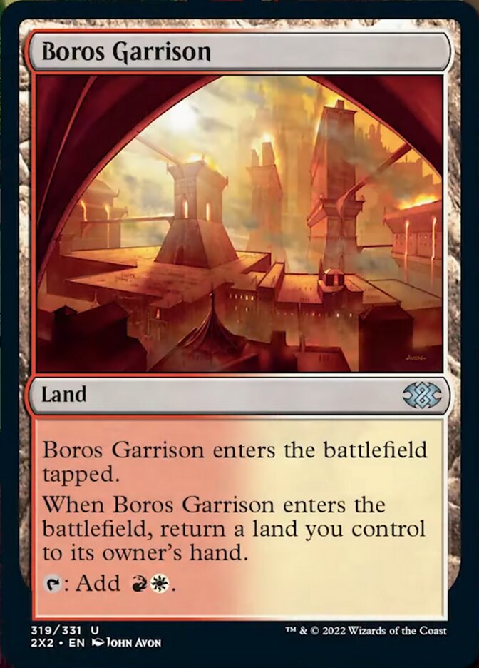 Boros Garrison [Double Masters 2022] | The Gaming-Verse