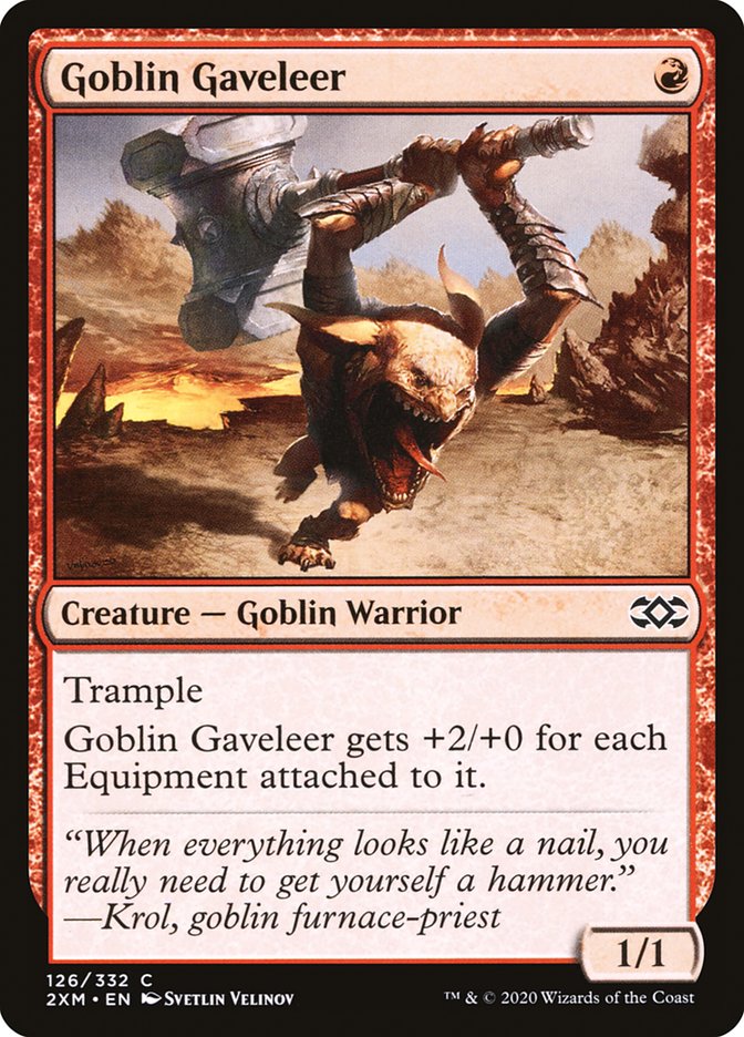 Goblin Gaveleer [Double Masters] | The Gaming-Verse