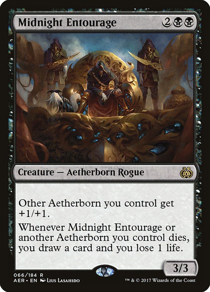 Midnight Entourage [Aether Revolt] | The Gaming-Verse