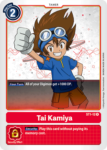 Tai Kamiya [ST1-12] [Starter Deck: Gaia Red] | The Gaming-Verse