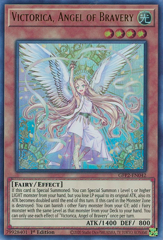 Victorica, Angel of Bravery [GFP2-EN042] Ultra Rare | The Gaming-Verse