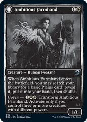 Ambitious Farmhand // Seasoned Cathar [Innistrad: Double Feature] | The Gaming-Verse