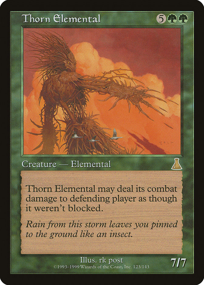 Thorn Elemental [Urza's Destiny] | The Gaming-Verse