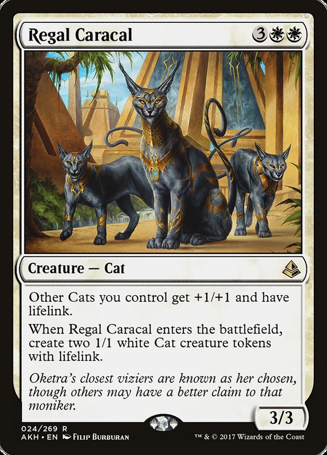 Regal Caracal [Amonkhet] | The Gaming-Verse