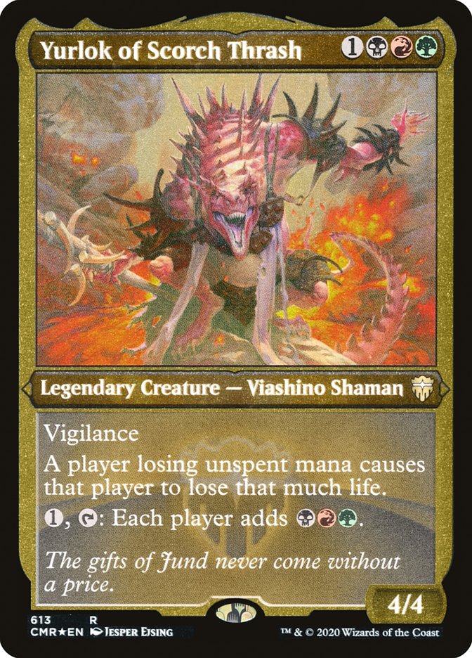 Yurlok of Scorch Thrash [Commander Legends Etched] | The Gaming-Verse