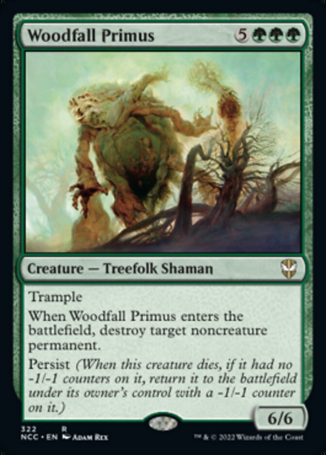 Woodfall Primus [Streets of New Capenna Commander] | The Gaming-Verse