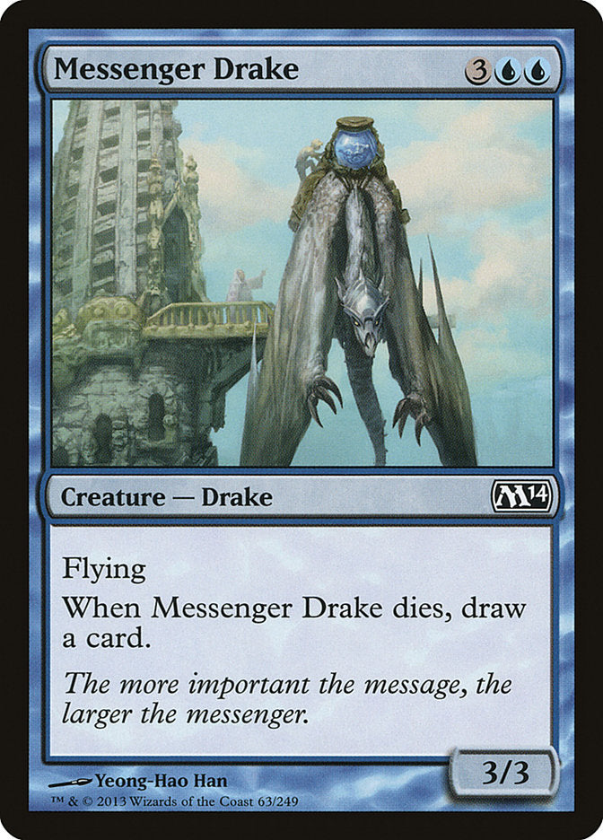 Messenger Drake [Magic 2014] | The Gaming-Verse