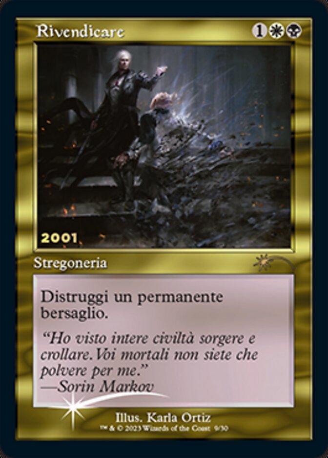 Rivendicare (Vindicate) [30th Anniversary Promos] | The Gaming-Verse