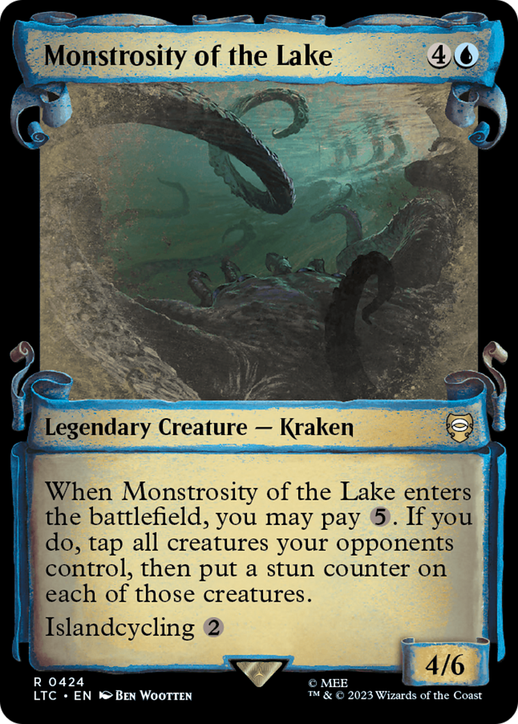 Monstrosity of the Lake [The Lord of the Rings: Tales of Middle-Earth Commander Showcase Scrolls] | The Gaming-Verse