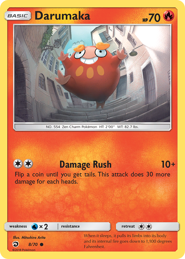 Darumaka (8/70) [Sun & Moon: Dragon Majesty] | The Gaming-Verse