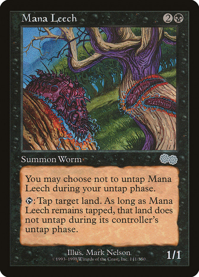 Mana Leech [Urza's Saga] | The Gaming-Verse