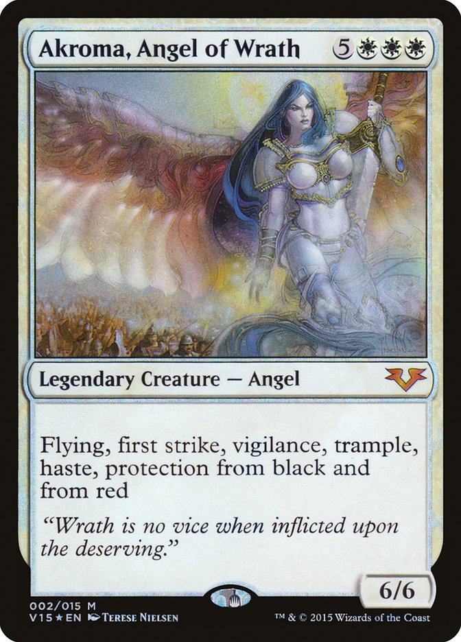 Akroma, Angel of Wrath [From the Vault: Angels] | The Gaming-Verse