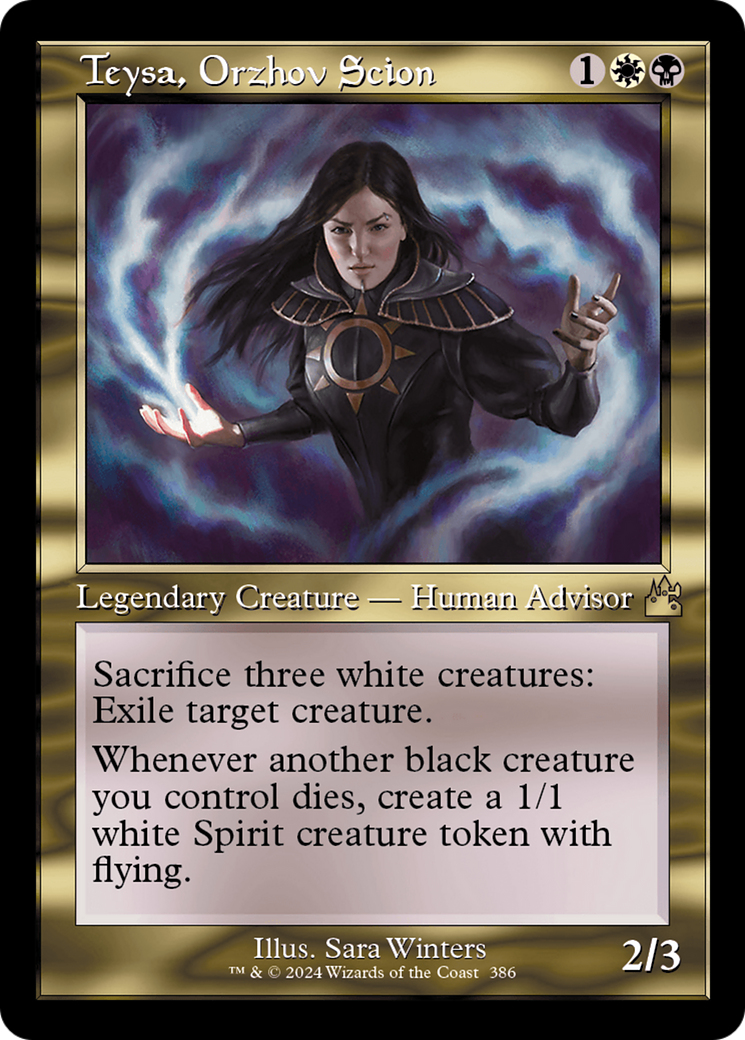 Teysa, Orzhov Scion (Retro Frame) [Ravnica Remastered] | The Gaming-Verse