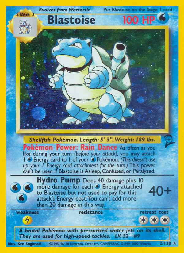 Blastoise (2/130) [Base Set 2] | The Gaming-Verse