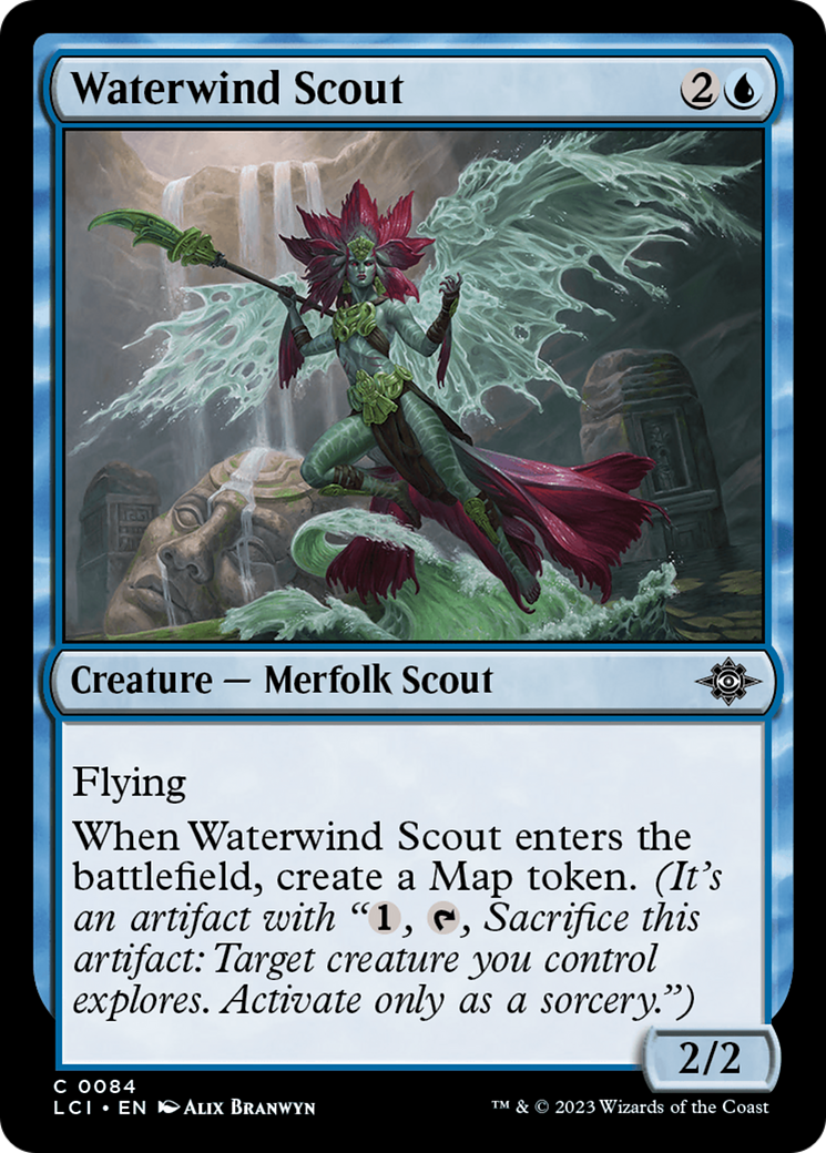 Waterwind Scout [The Lost Caverns of Ixalan] | The Gaming-Verse