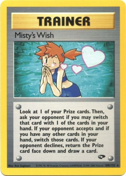 Misty's Wish (108/132) [Gym Challenge Unlimited] | The Gaming-Verse