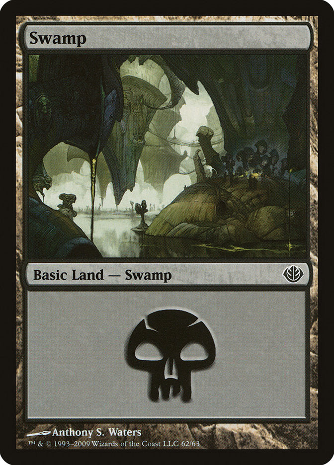 Swamp (#62) [Duel Decks: Garruk vs. Liliana] | The Gaming-Verse