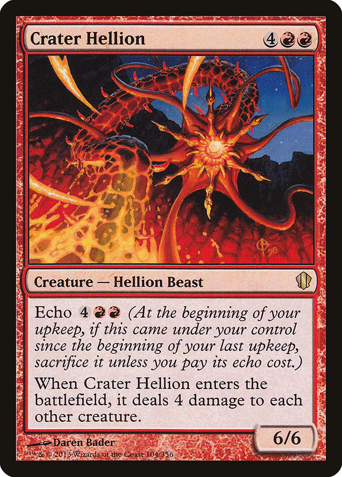 Crater Hellion [Commander 2013] | The Gaming-Verse