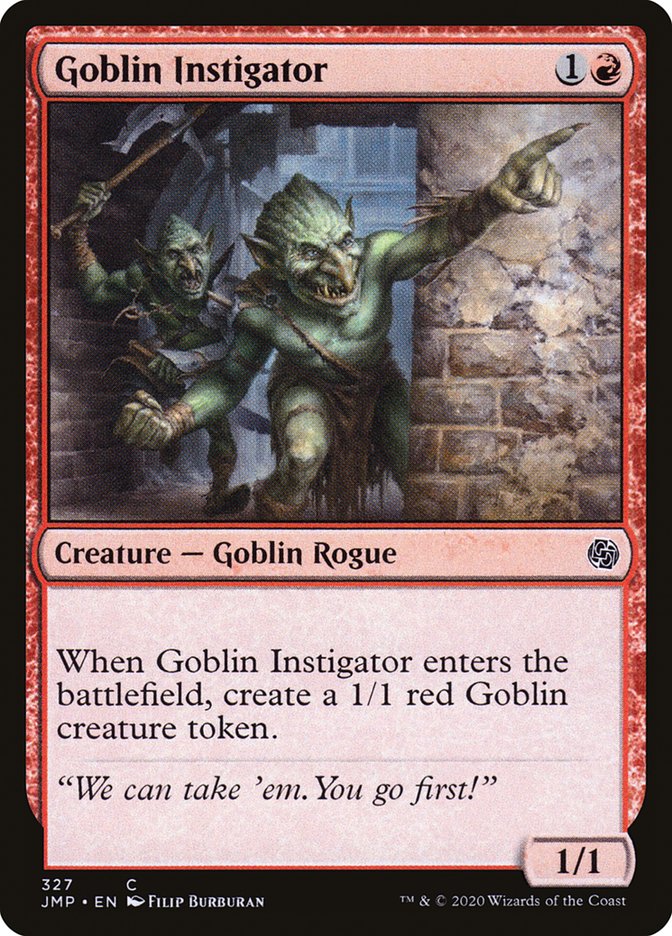 Goblin Instigator [Jumpstart] | The Gaming-Verse