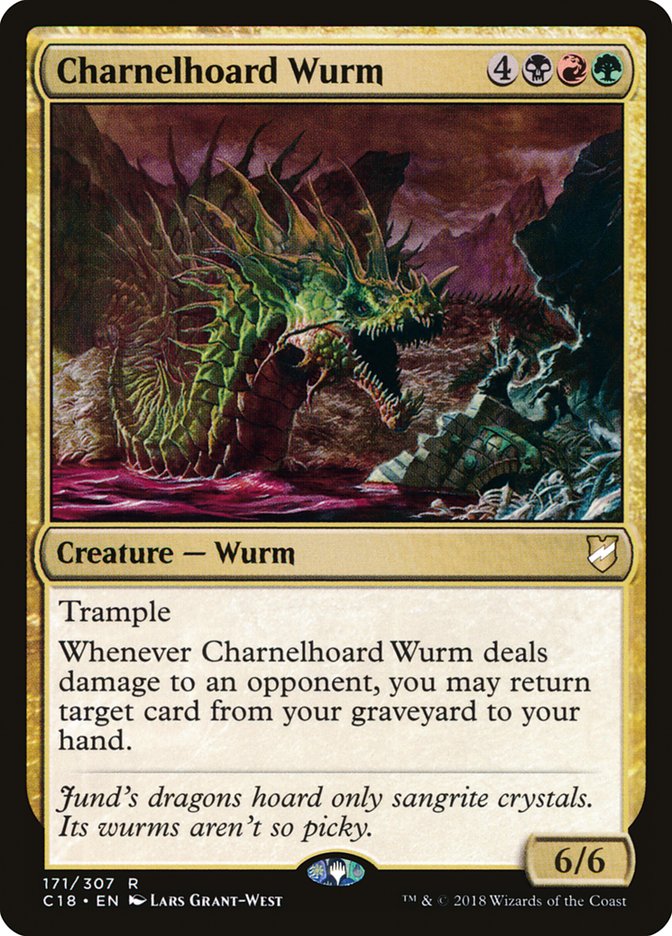 Charnelhoard Wurm [Commander 2018] | The Gaming-Verse