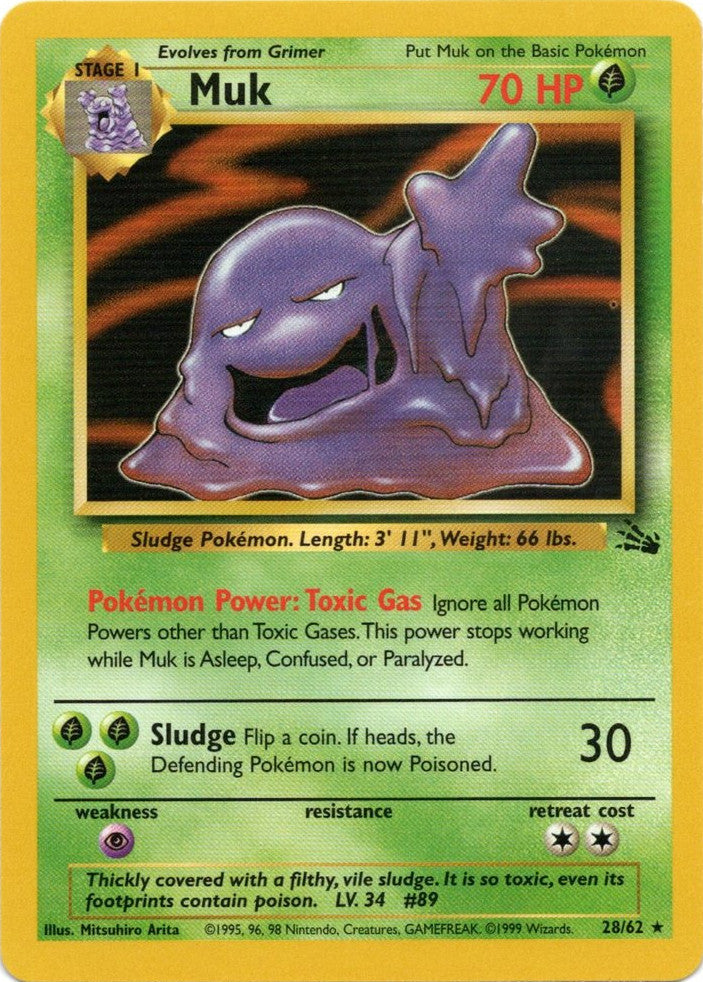 Muk (28/62) [Fossil Unlimited] | The Gaming-Verse