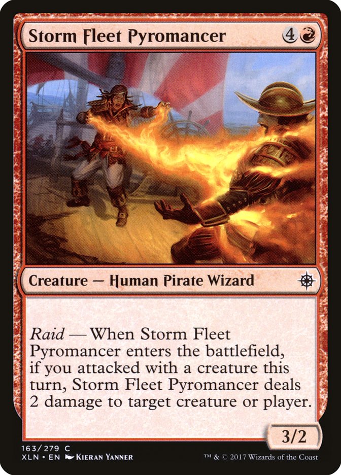 Storm Fleet Pyromancer [Ixalan] | The Gaming-Verse