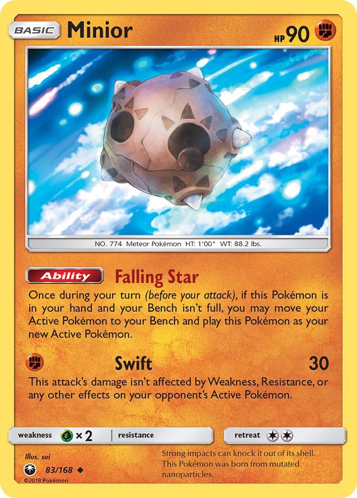 Minior (83/168) [Sun & Moon: Celestial Storm] | The Gaming-Verse