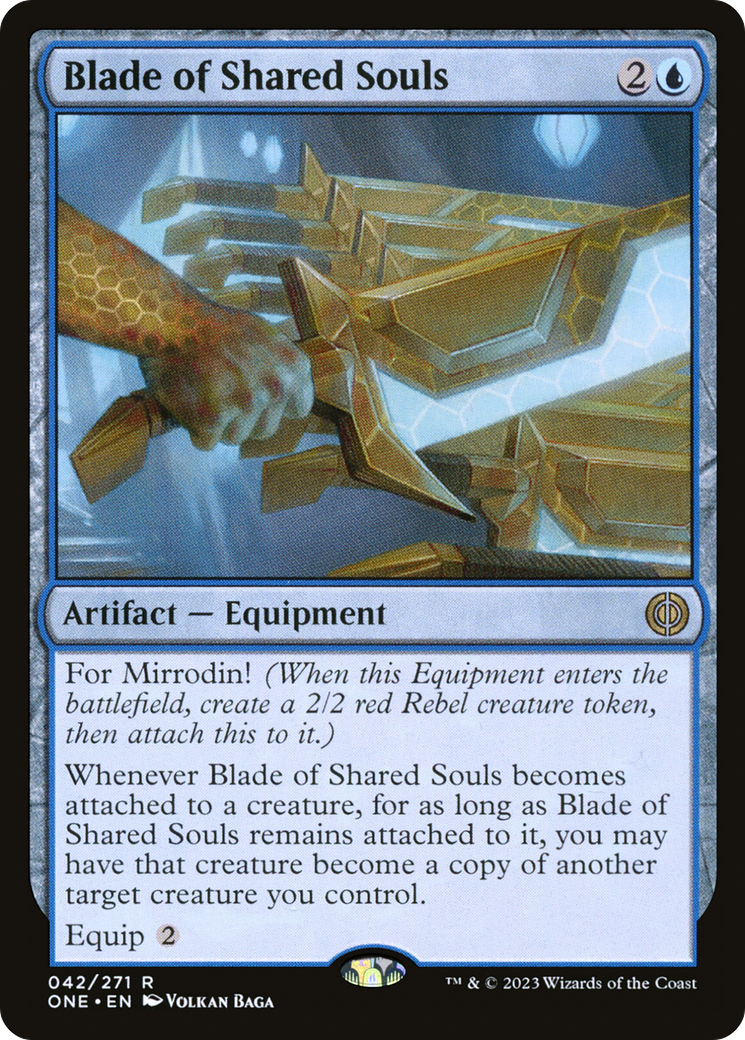 Blade of Shared Souls [Phyrexia: All Will Be One] | The Gaming-Verse