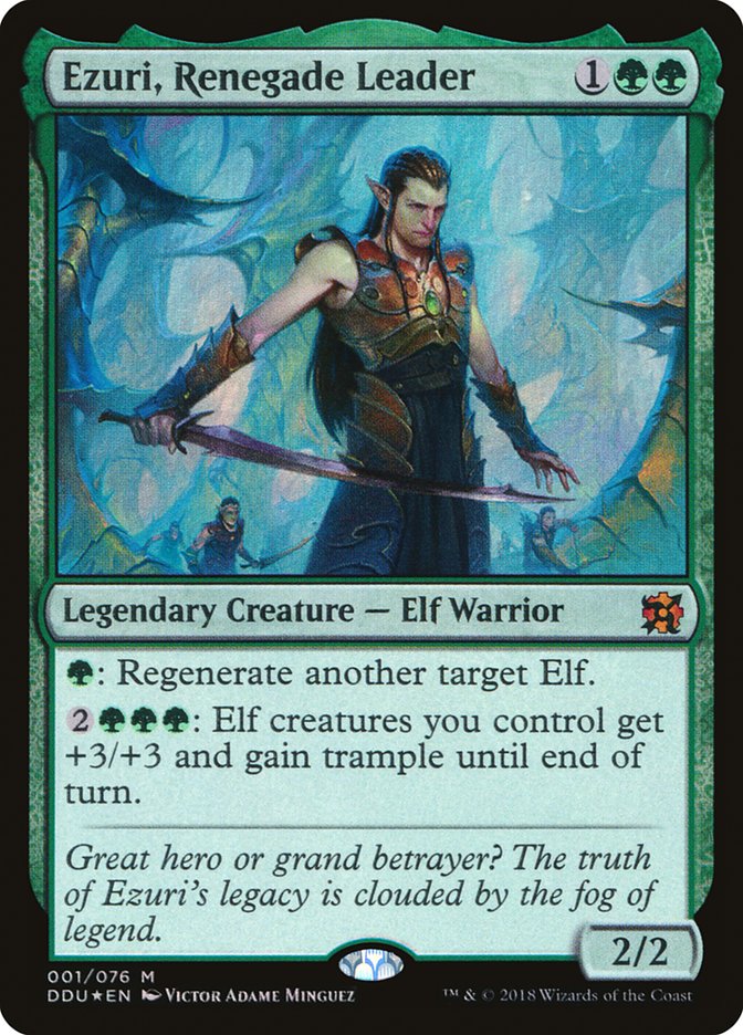Ezuri, Renegade Leader [Duel Decks: Elves vs. Inventors] | The Gaming-Verse