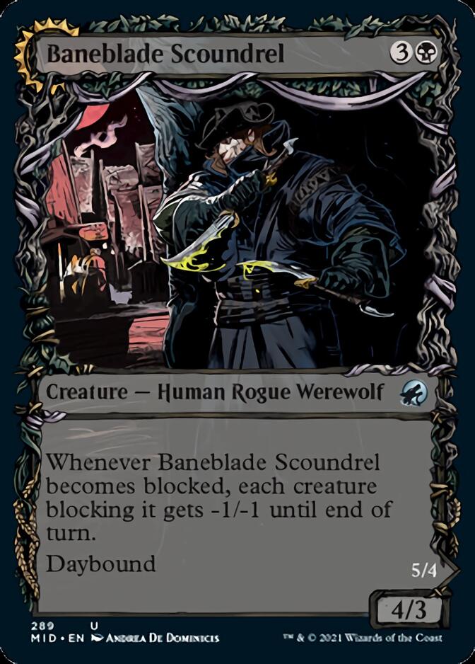 Baneblade Scoundrel // Baneclaw Marauder (Showcase Equinox) [Innistrad: Midnight Hunt] | The Gaming-Verse
