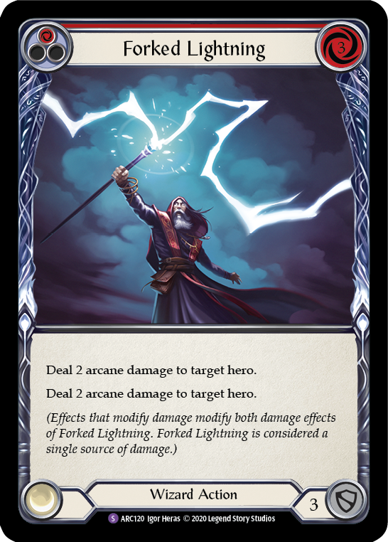 Forked Lightning [ARC120] Unlimited Normal | The Gaming-Verse