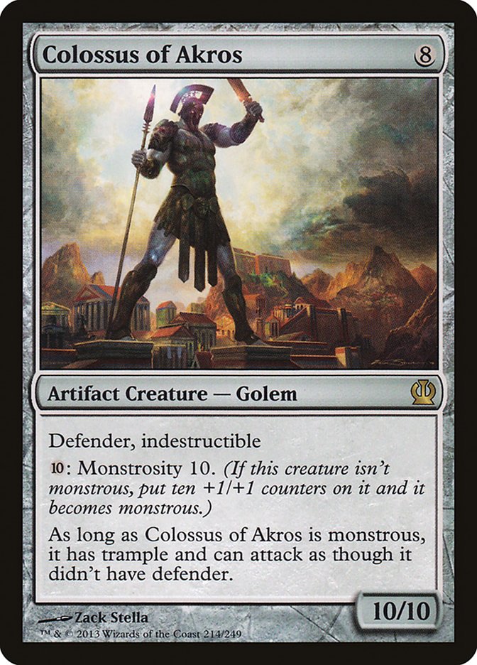 Colossus of Akros [Theros] | The Gaming-Verse