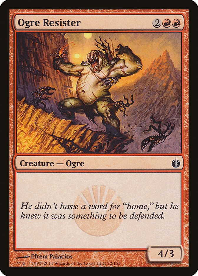 Ogre Resister [Mirrodin Besieged] | The Gaming-Verse