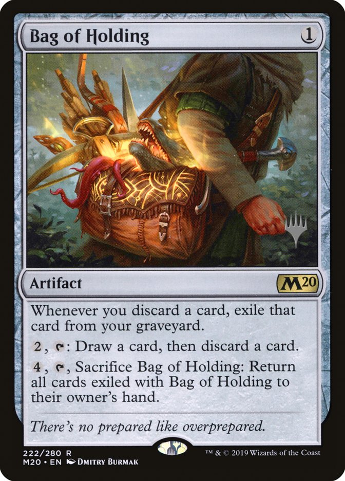 Bag of Holding (Promo Pack) [Core Set 2020 Promos] | The Gaming-Verse