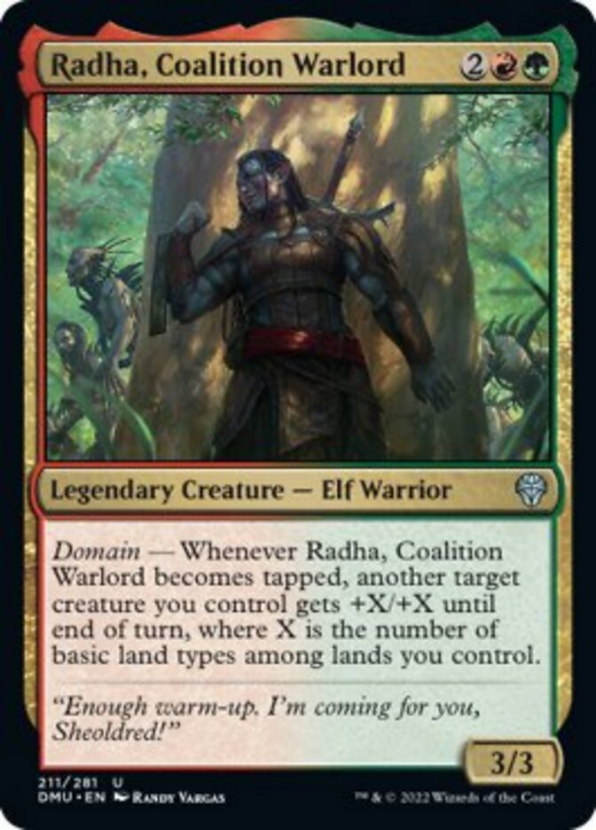 Radha, Coalition Warlord [Dominaria United] | The Gaming-Verse