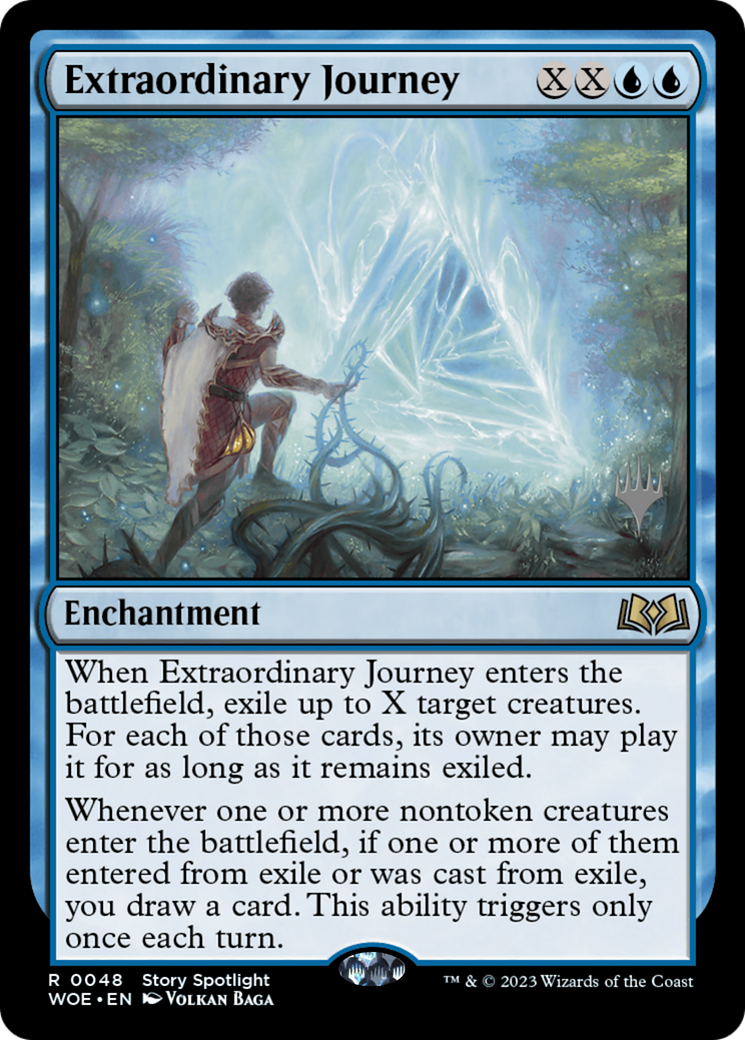 Extraordinary Journey (Promo Pack) [Wilds of Eldraine Promos] | The Gaming-Verse