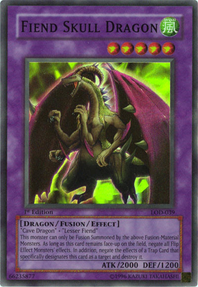 Fiend Skull Dragon [LOD-039] Super Rare | The Gaming-Verse