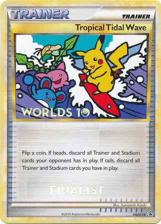 Tropical Tidal Wave (HGSS18) (Finalist) [HeartGold & SoulSilver: Black Star Promos] | The Gaming-Verse