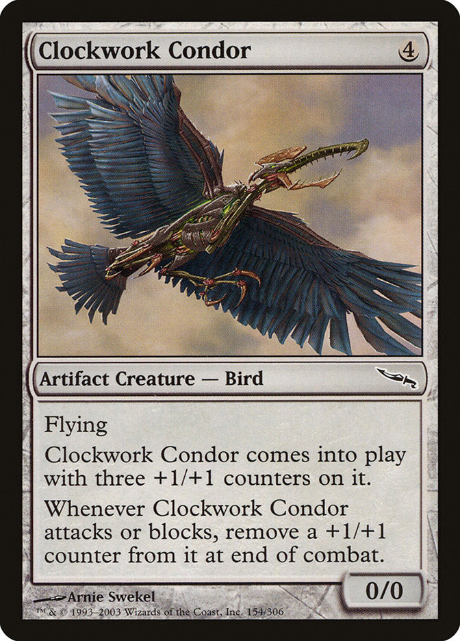 Clockwork Condor [Mirrodin] | The Gaming-Verse