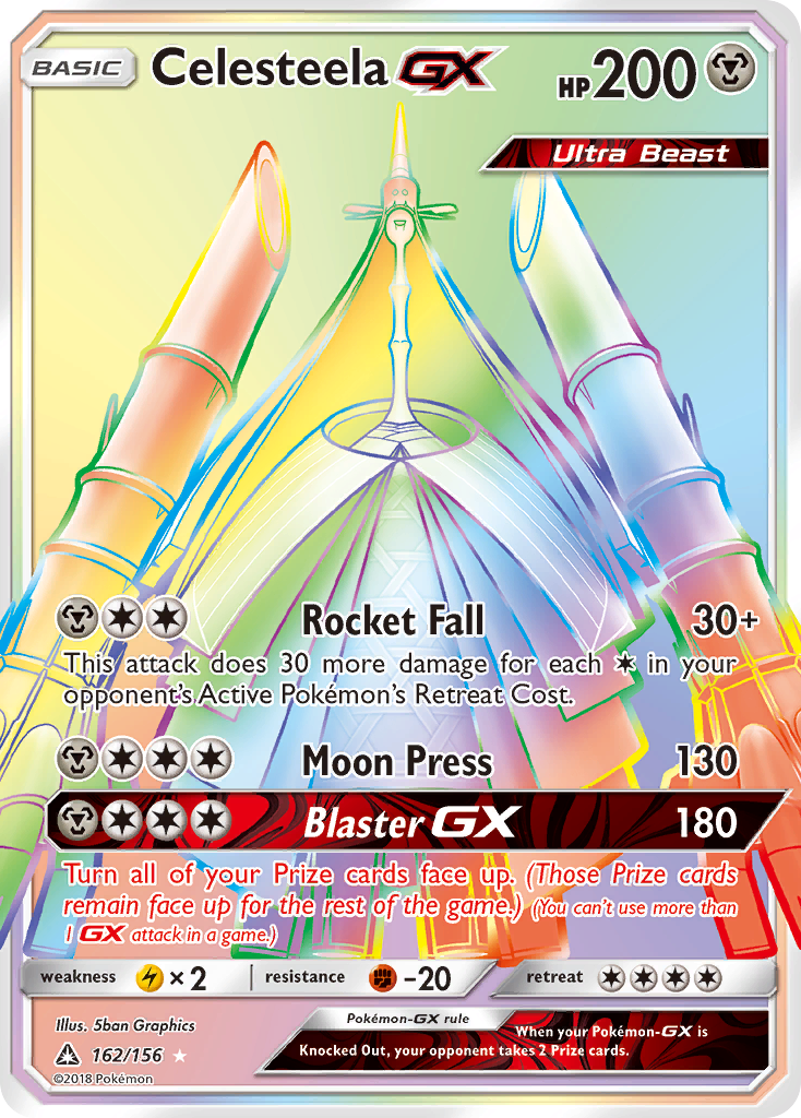 Celesteela GX (162/156) [Sun & Moon: Ultra Prism] | The Gaming-Verse