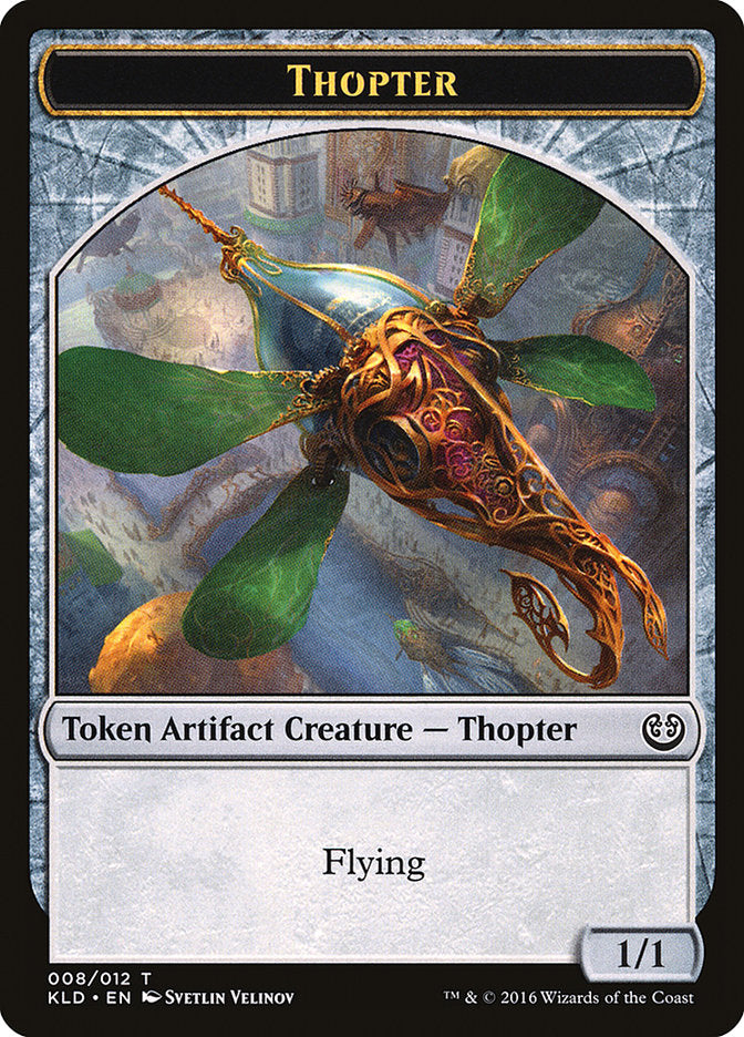 Thopter (008/012) [Kaladesh Tokens] | The Gaming-Verse