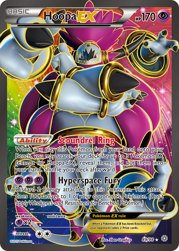 Hoopa EX (89/98) [XY: Ancient Origins] | The Gaming-Verse