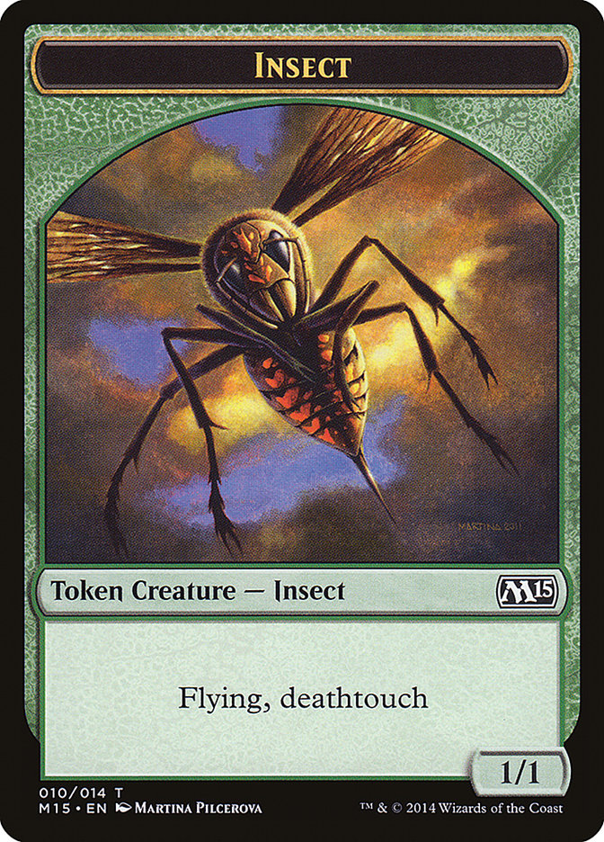 Insect [Magic 2015 Tokens] | The Gaming-Verse