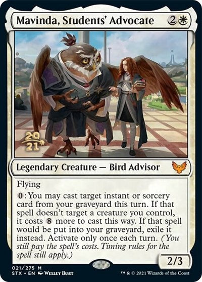 Mavinda, Students' Advocate [Strixhaven: School of Mages Prerelease Promos] | The Gaming-Verse